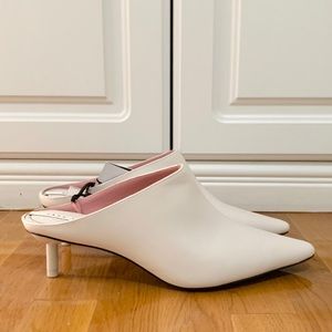 Zara Kitten Heel Mules